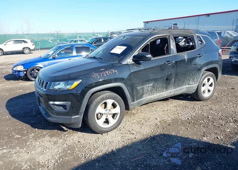 2019 Jeep Compass Latitude 4X4 from USA, damaged, VIN 3C4NJDBB3KT629198